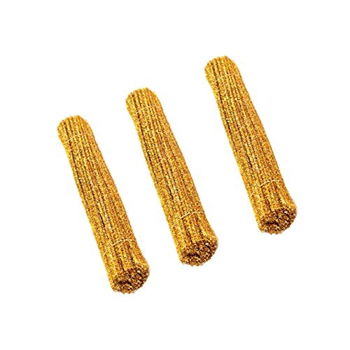 DIYEAH 300st Weihnachtsbändchenstange Strasskette Lametta Girlande Für Weihnachten Silberne Strasssteine Glitzern Gold Set Mit Strasssteinen Strassapplikation Glitzerpfeife Golden von DIYEAH