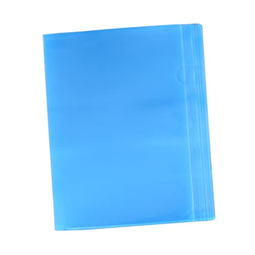 DIYEAH 30st Bequem Verwalten Halter Bericht Binder Erweiterbarer Datei-organizer Dokument Erweiternde Geldbörse Ablageordner Blaue Ordner Transparente Dokumentenmappe A4-dateiordner Blue von DIYEAH