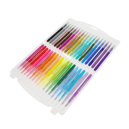 DIYEAH 36er Set Wasserfarben Marker Pens Für Weiche Pinselstifte Waschbare Malstifte Kunstbedarf Für Kreatives Malen Und Zeichnen Ideal Für Und Jugendliche von DIYEAH