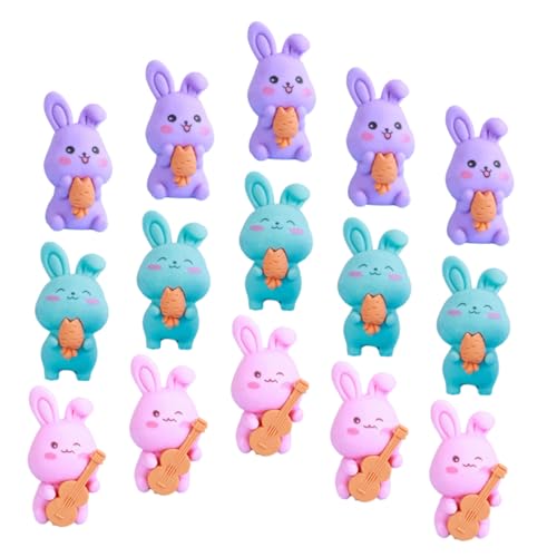 DIYEAH 36st Radiergummi Für Kaninchen Radiergummis Für Jungen Und Mädchen Tier Radiergummis Für Kinder 3d-puzzle-radiergummis Ostern Radiergummis Cartoon Radiergummis Radiergummi Tiere von DIYEAH