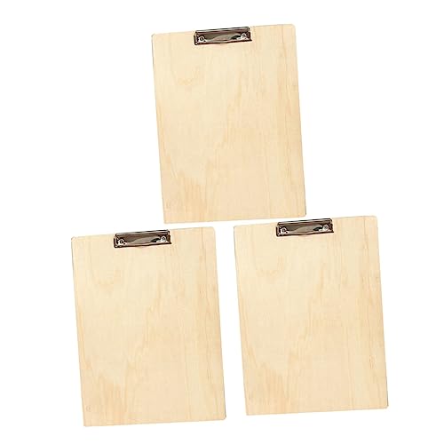 DIYEAH 3st Skizzenblock Zeichenbrett Staffelei Stehen Mit Klipp Bindemittel Clip Planke Organisator Aus Papier Led-lichtpad Klemmbretter Zwischenablage Mit Klemmbrett Mit Speicher Holz von DIYEAH