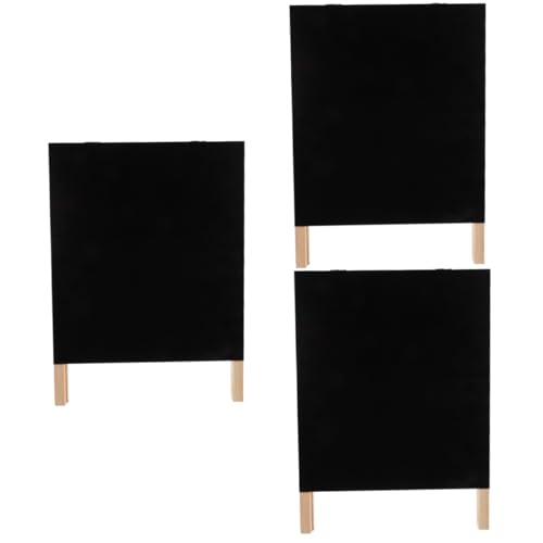 DIYEAH 3st Tafel Zeichenbrett Kreidetafel Für Doppelseitig Verwendbare Message-board-schilder Tafelschild Bretter Doppelseitige Tafel Nachrichtentafeln Min. Tafel Kreidetafeln Holz von DIYEAH