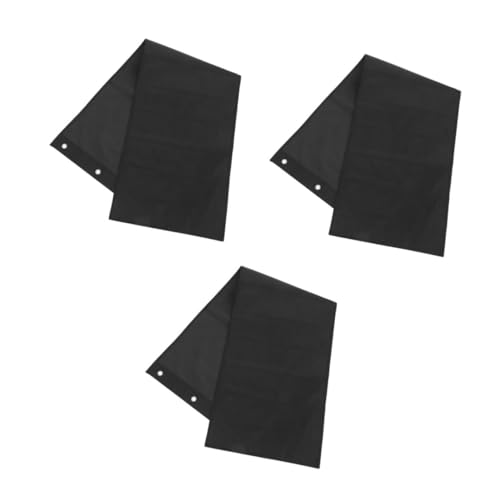 DIYEAH 3st Wandmontierte Aufbewahrungstasche Für Dokumente Wandtaschen-organizer Ordnerhalter Für Die Wand Hängender Aktenordner Über Der Tür Aktenorganisator Black Polyester von DIYEAH