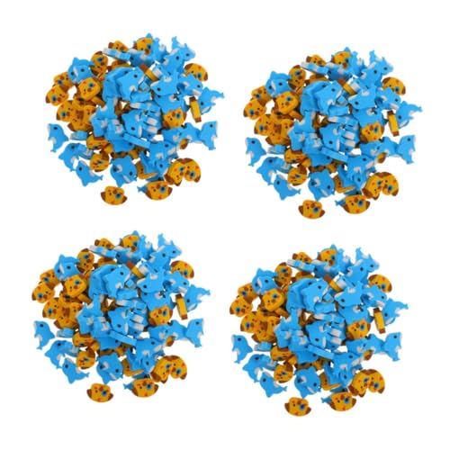 DIYEAH 4 Sätze 4 Sets Welpen Radiergummis Hasen Kleine Schmuckstücke Radiergummis Tiere Niedliche Radiergummis Mini Radiergummis Schöne Radiergummis Studenten 100 Stück * 4 von DIYEAH