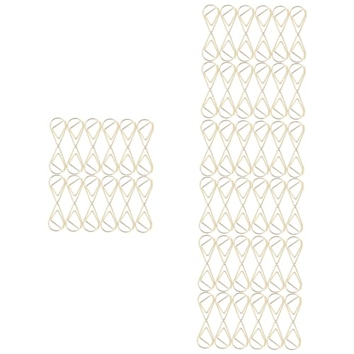DIYEAH 4 Sätze Büroklammer Büroartikel Büromaterial Office Zubehör Notizzettelhalter Vielseitig Papierklammern Bürobedarf Clip Ordnerklammern Farblich Sortiert Metall Golden 50 Stück * 4 DIYEAH 4 Sätze Büroklammer Büroartikel Büromaterial Office Zubehör Notizzettelhalter Vielseitig Papierklammern Bürobedarf Clip Ordnerklammern Farblich Sortiert Metall Golden 50 Stück * 4 von DIYEAH