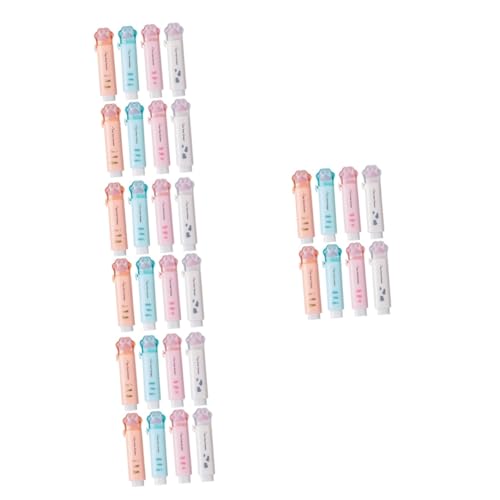 DIYEAH 4 Sätze Radiergummi Für Katzen Pfoten Kawaii Radiergummi Radiergummi Radiergummis in Katzenpfotenform Tier Radiergummis Gel Einziehbare Radiergummis Süß 8 Stück * 4 von DIYEAH