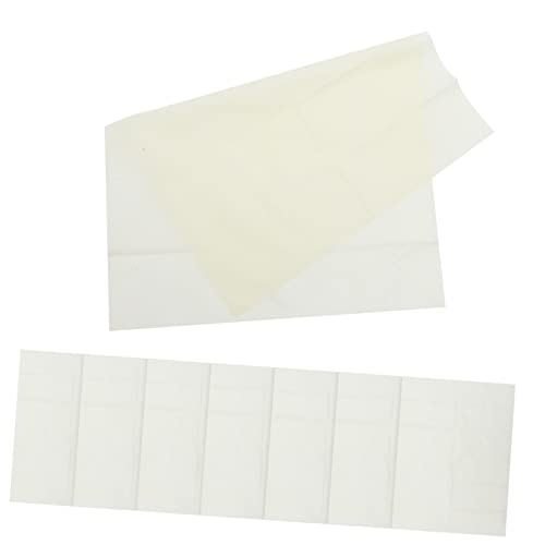 DIYEAH 40 Blätter Taschentuch Papierhandwerk Für Papierkraniche Doppelseitiges Farbiges Papier Glänzendes Origami-papier Falten Origami-papier-kit Papierstreifen Bastelpapier Beige von DIYEAH