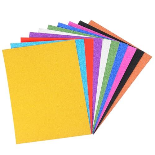 DIYEAH 40 Blatt Handgemachtes Goldpulver Papier Origami Papier Quadratisches Bastelpapier Glitzer Bastelpapier Origami Für DIY Bastelpapier Heimwerkerbedarf Origami Für Anfänger von DIYEAH