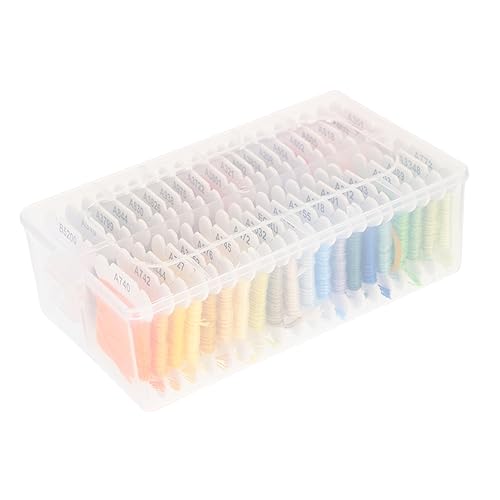 DIYEAH 40Rollen Stickfaden mit Aufbewahrungsbox Nähfäden für DIY Projekte Quilting und Sticken Hochwertige Stickgarne Lebendigen Farben DIYEAH 40Rollen Stickfaden mit Aufbewahrungsbox Nähfäden für DIY Projekte Quilting und Sticken Hochwertige Stickgarne Lebendigen Farben von DIYEAH