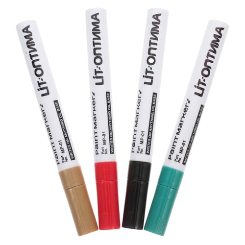 DIYEAH 4Pcs Stone Tablet Farbe Stift Reparieren Farbstifte Schreibmarker Stift Reparieren Denkmalstifte Stoffstifte Marker Stifte Reparatur Von Marker Stift Für DIY Schreibpackmarker Pp von DIYEAH