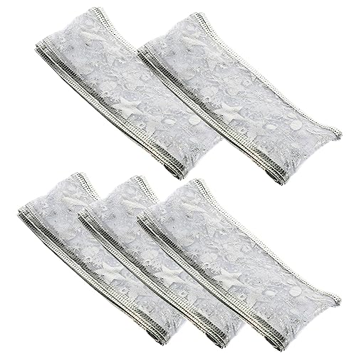 DIYEAH 5 Rollen Geschenkboxband Satinband Band zum Verpacken Streamer Girlandenband Jute-Spitzenband home decoration wohnungsdeko Geschenkverpackungsband Bänder Dekorationen Polyester von DIYEAH