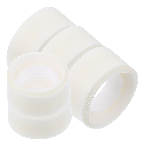 DIYEAH 5 Rollen spurlose Klebepunkte klebeband doppelseitig double sided tape doppelseitiges transparentes Klebeband Klebepunkte basteln runde Aufkleber klare Punktaufkleber Gummi von DIYEAH