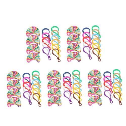 DIYEAH 5 Sätze 5 Sets Schmuckzubehör Schlüsselhalter Schlüsselschäkel Der Hummer Schlüsselanhänger Haken Schlüsselband Clips Rucksack Clip Schlüsselband Haken Kleine 120 Stück * 5 von DIYEAH