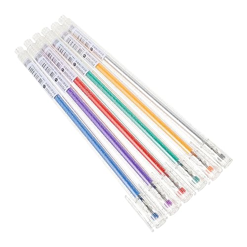 DIYEAH 5 Sätze Aquarellstift Im Taschenformat Builder-gel Gelee-stifte Kugelschreiber Zappelstift Gelschreiber Feine Spitze Farbstifte Feine Spitze Farbige Stifte Plastik 6 Stücke * 5 von DIYEAH