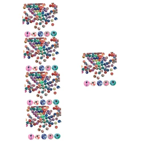 DIYEAH 5 Sätze Blumenperlen Abstandsperlen Selber Machen Perlen Perlen Lose Perlen Zum Basteln Diy Handwerk Perlen Machen Schmuckherstellung Aus Perlen Polymer-ton 100 Stück * 5 von DIYEAH