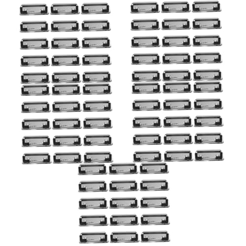 DIYEAH 5 Sätze Ordner-clip Klemmbrett Mit Ständer Kleines Klemmbrett Con Büroklammern Dokumentenmappe Basteln Bastelset Klemmbrett Metallclips Klemmbrett Metallklammern Eisen 15 Stück * 5 von DIYEAH