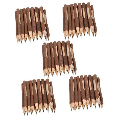 DIYEAH 5 Sätze Twig Kugelschreiber Praktischer Kugelschreiber Tägliches Accessoire Tragbarer Schreibstift Multifunktionsstift Aus Holz Kugelschreiber Für Den Haushalt Hölzern 16 Stück * 5 von DIYEAH