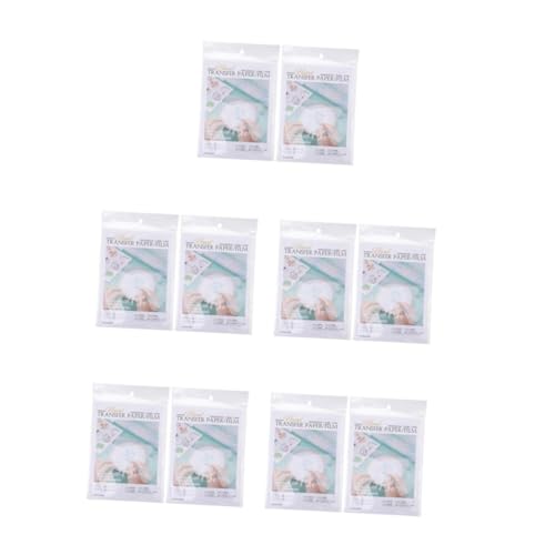 DIYEAH 5 Sätze Wasserlösliches Sticktransferpapier Wasserdichte Schalterabdeckung Spritzschutz Für Waschbecken Wasserdichte Platte Kombination Verband Handtuchhaken Pva 8 Stück * 5 von DIYEAH