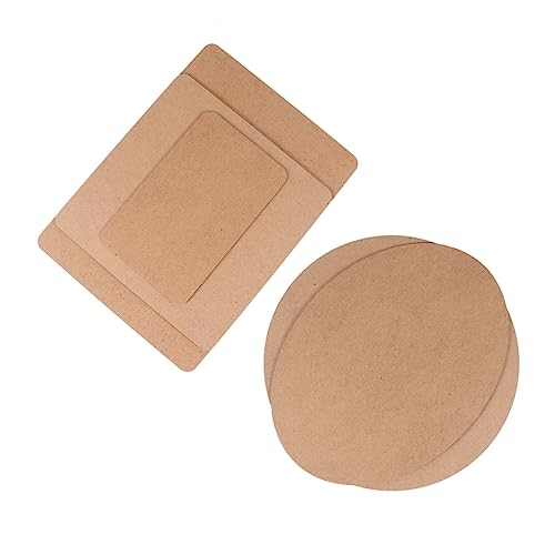 DIYEAH 5 Stk Lehmsohle Für Mädchen Stickmaschinenrahmen Kleinkind Tablet Fledermäuse Auf Der Töpferscheibe Blaue Dankeskarten Planke Kinderspielzeug Verbundplatte Brown von DIYEAH