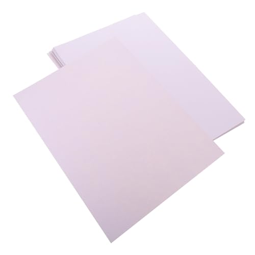 DIYEAH 50 Blatt Selbstklebendes Druckpapier Aufkleber Druckpapier Aufkleber Etikett Druckerpapier Selbstklebend Bedruckbares Papier Aufkleber Druckeraufkleber Etiketten Für von DIYEAH