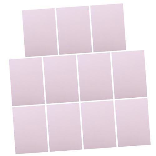 DIYEAH 50 Blatt selbstklebendes Druckpapier mattes Aufkleberpapier Druckeretiketten Punkt letter paper büromaterial label Aufkleber aus Etikettenpapier Aufkleberpapier für Drucker Violet von DIYEAH