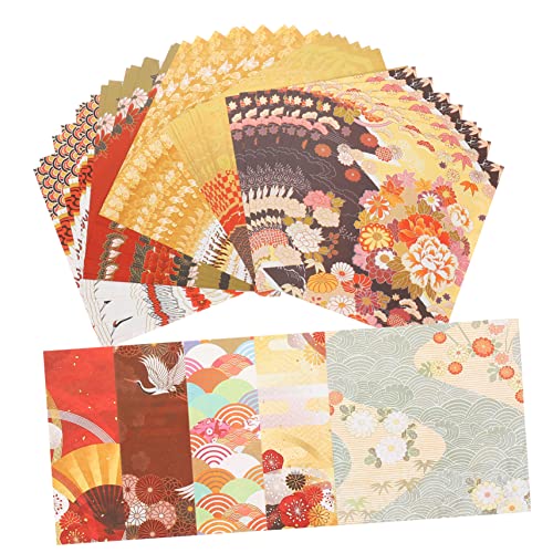DIYEAH 50 Stück Origami Doppelseitiges Bastelpapier Faltpapier im Chinesischen Stil für Diy Bastelprojekte Origami für Erwachsene Bastelideen DIYEAH 50 Stück Origami Doppelseitiges Bastelpapier Faltpapier im Chinesischen Stil für Diy Bastelprojekte Origami für Erwachsene Bastelideen von DIYEAH