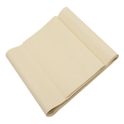 DIYEAH 50 Stück Reis Papier Reispapier Papier Reispapier Für Decoupage Großes Papier Briefpapier Xuan-papier Üben Sumi-papier Schreiben Reispapier Zum Schreiben Malpapier Light Brown von DIYEAH