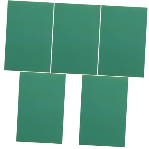 DIYEAH 5St Gummifolie gravieren pp Schneidematte Spanplatte Tischschneidematte selbstheilende Schneidematte Cutting mat Craft mat Druckgrafik-Schnitzplatte Bastelschneidematte PVC Green von DIYEAH