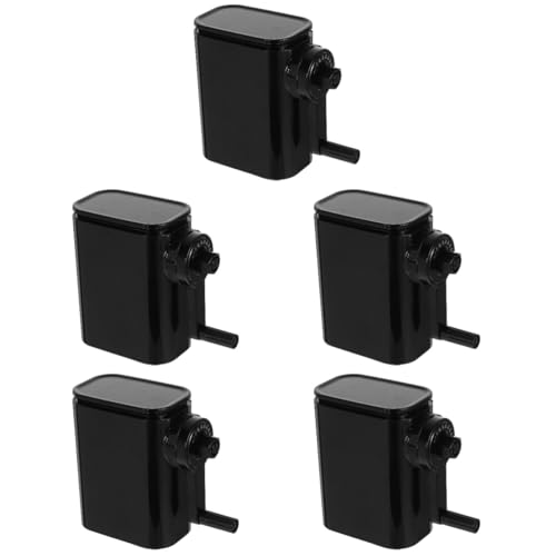 DIYEAH 5St Skizzenbleistiftspitzer Messerschärfer Radierstift Automatischer Bleistiftspitzer licht würfelunterlage Bleistiftspitzer für den Haushalt Bleistiftspitzer geschenkt Black von DIYEAH