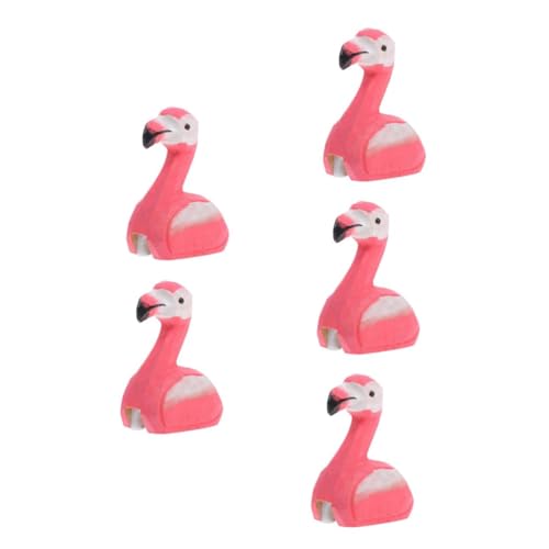 DIYEAH 5st Flamingo-bleistiftspitzer Bleistiftspitzer Mit Tiermotiv Cartoon Bleistiftspitzer Anleitung Für Bleistiftspitzer Eyeliner- Bleistiftspitzer Anspitzer Metall Rosy von DIYEAH