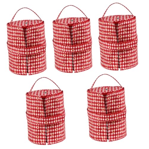 DIYEAH 5st Strickset Geldbeutel Pompom-strickwerkzeuge Vakuumierbeutel Leichensack Häkelzubehör Maschenmarkierer Zum Stricken Kreuzstichzubehör Tragetasche Bausatz Strickzubehör Polyester von DIYEAH