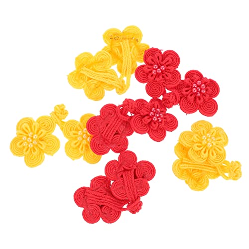 DIYEAH 6 Stk Schnalle geschenkeidee kleidungsknopf Geschenkideen Passende Kleidungsknöpfe DIY-Knöpfe Vintage-Knotenknopf Cheongsam-Knöpfe Kleiderknöpfe in Blumenform DIY-Nähmaterial Nylon von DIYEAH