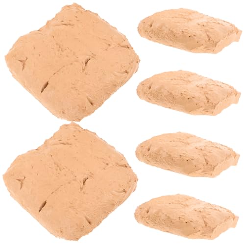DIYEAH 6 Stück Handgefertigter Ton für natürlicher, luftgetrockneter Ton Modelliermasse-Kit Hey Lernspielzeug für Teenager Modelliermasse zum Selbermachen Abs Beige DIYEAH 6 Stück Handgefertigter Ton für natürlicher, luftgetrockneter Ton Modelliermasse-Kit Hey Lernspielzeug für Teenager Modelliermasse zum Selbermachen Abs Beige von DIYEAH
