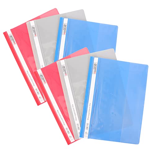 DIYEAH 6er Set A4 Dokumenten Organizer Transparente Schnellhefter Aus PP Für Büro Und Zuhause Inklusive Und Ideal Für Lose Blätter Und Dokumente von DIYEAH