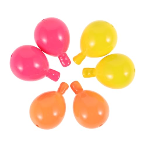 DIYEAH 6st Ballonperlen Charm Zur Schmuckherstellung Ohrring Charme Basteln Sie Lose Anhänger Perlen Zur Schmuckherstellung Perlen-anhänger-charme Schmuck Handwerk Perlen Diy-perlen Acryl von DIYEAH