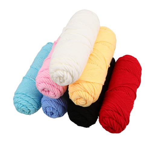 DIYEAH 7 Rollen Handstrickgarn Milchsockengarn Puppenherstellung DIY Garn Amigurumi DIY Garn Mützenherstellungsgarn DIY Häkelgarn Puppenherstellungsgarn Baumwollgarn Häkelgarn DIYEAH 7 Rollen Handstrickgarn Milchsockengarn Puppenherstellung DIY Garn Amigurumi DIY Garn Mützenherstellungsgarn DIY Häkelgarn Puppenherstellungsgarn Baumwollgarn Häkelgarn von DIYEAH