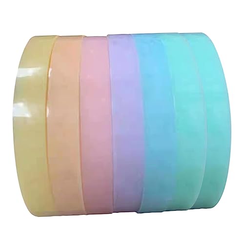 DIYEAH 7 Rollen Tape-Dekompressionsball kinderspielzeug interaktives Haftendes kid toys Klebeband Beschläge für Rollos farbiges Abdeckband belohnt Preise Bopp-Film von DIYEAH