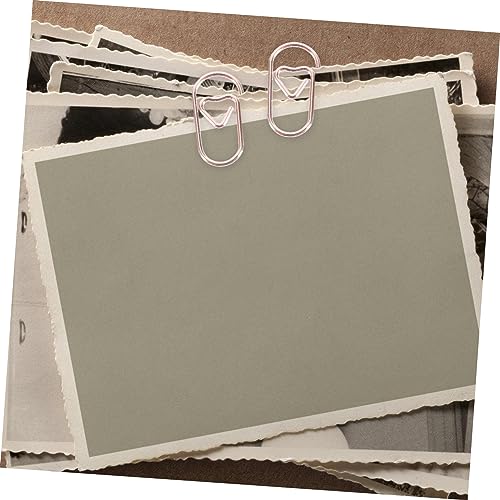DIYEAH 750 Stck. Metall Büroklammern Herzform Roségold Kleine Papierklammern Stabil Langlebig Geeignet für Dokumentenorganisation Zuhause Büro DIYEAH 750 Stck. Metall Büroklammern Herzform Roségold Kleine Papierklammern Stabil Langlebig Geeignet für Dokumentenorganisation Zuhause Büro von DIYEAH