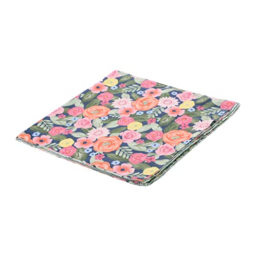 DIYEAH 8 Blätter Blumen-Patchwork Farbstoff Baumwollstoffe Fat Quarters Stoffbündel Filzstoff Stoff Handwerk Patchwork-Steppstoff Quiltzubehör Quilten von Patchwork Baumwolle von DIYEAH