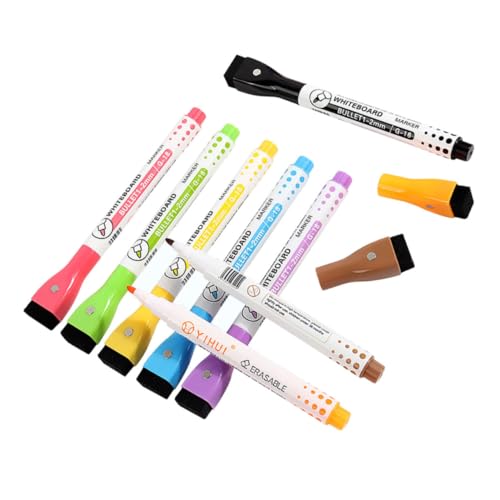 DIYEAH 8St Magnetischer Whiteboard-Stift Pastell löschbar Schild Markierungen Etikett whiteboard stifte schulzeug colour pencils Whiteboard-Markerstifte abwaschbare Marker gefühlt von DIYEAH