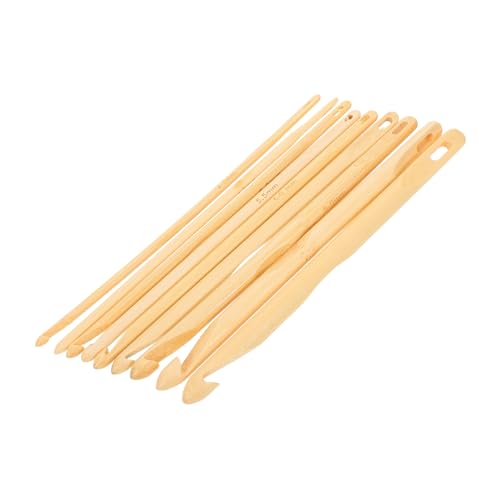 DIYEAH 9 Stück Teiliges Häkelhaken Set Bambus Ergonomische Stricknadeln für Anfänger und für Diy Projekte und Kreative Handarbeiten für Schals Teppiche und Mehr DIYEAH 9 Stück Teiliges Häkelhaken Set Bambus Ergonomische Stricknadeln für Anfänger und für Diy Projekte und Kreative Handarbeiten für Schals Teppiche und Mehr von DIYEAH