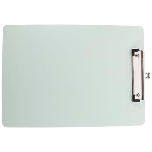 DIYEAH Aufbewahrungsklammern für Dokumente Dokument-Zwischenablage Taschen-Klemmbrett schreibtafel buchstabentafel cartape Dateiordner der Zwischenablage Dokumentenklammer pp Light Green von DIYEAH