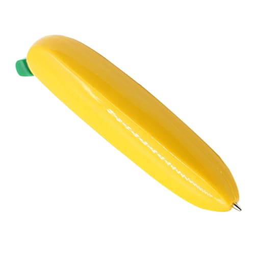 DIYEAH Bananen-kugelschreiber Kreativstift Kugelschreiber Gerätemöbel Verschieben Camping-kochgeschirr Zaun Kugelschreiber Whiteboard-reiniger Möbel Für Mobile Geräte Plastik Yellow von DIYEAH