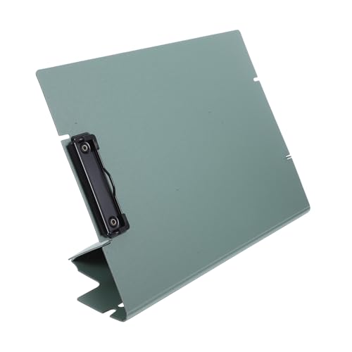 DIYEAH Board-Ordner dokumentenmappe aktenmappe schreibutensilien Schreibbrett für Dokumente Büro-Schreibbrett Clip Dokumentenhalter Organisator für Papierakten Klemmbretter Dark Green von DIYEAH