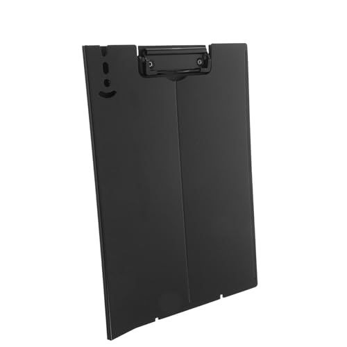 DIYEAH Board-ordner Konferenzmappe Faltbares Still-klemmbrett Clips Zwischenablage Terrassendielen Planke Klemmbretter Halter Klappbrett Aktentasche Black von DIYEAH