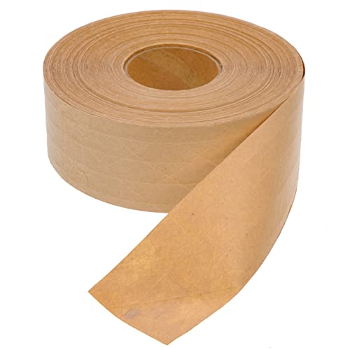 DIYEAH Braunes Kraftpapier Klebeband Hochwertiges Selbstklebendes Verpackungsband Beschreibbar Und 5cm x 100m Ideal Für Kartonagen Und Verpackungsprojekte von DIYEAH