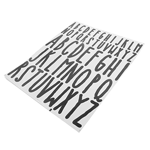 DIYEAH DIY Buchstaben Aufkleber Selbstklebende Alphabet Sticker Für Kreative Bastelprojekte Und Vielseitige Etiketten Für Briefkästen Wasserflaschen Und von DIYEAH