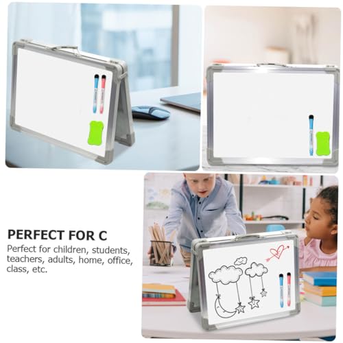 DIYEAH Doppelseitiges Magnetisches Whiteboard Faltbares Desktop Zeichenbrett für Kreative Arbeiten Eraser Fähig für Schule Büro für Aluminiumrahmen und Ecken DIYEAH Doppelseitiges Magnetisches Whiteboard Faltbares Desktop Zeichenbrett für Kreative Arbeiten Eraser Fähig für Schule Büro für Aluminiumrahmen und Ecken von DIYEAH