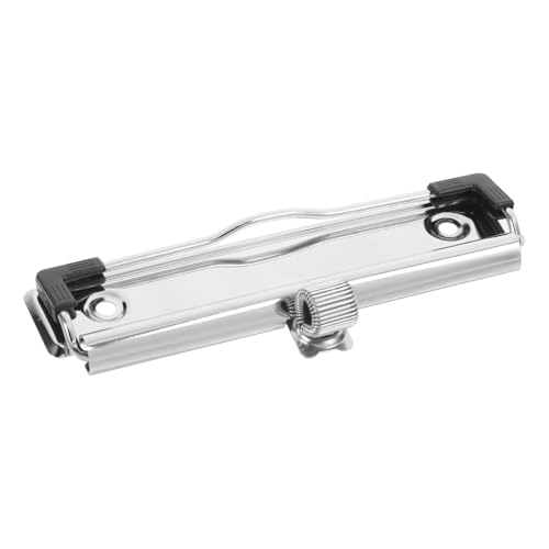 DIYEAH Federstift-Clip-Zubehör klemmbrett Clipboard-Clips montierbar Kleben Sie den Clip auf die Zwischenablage Querformat Zwischenablage Befestigungsclip Whiteboard Eisen Silver von DIYEAH