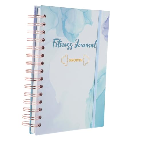 DIYEAH Fitnessplan Buch fitness planer fitness-tracker tagesplan fitnestracker trainingsplan Fitness-Zeitplan-Notizblock Fitness Journal Trainingsbuch Spulennotizbuch Planerbuch Papier von DIYEAH